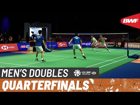 HYLO Open 2021 | Gideon/Sukamuljo (INA) [1] vs Lundgaard/Thyrri (DEN) | Quarterfinals