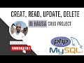 CRUD PROJECT WITH PHP AND MYSQL IN HAUSA LANGUAGE