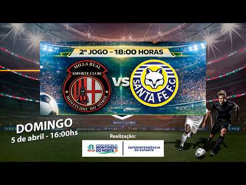 Milla Real x Santa Fé | Campeonato Municipal de Montividiu do Norte 2026 | 1ª Rodada