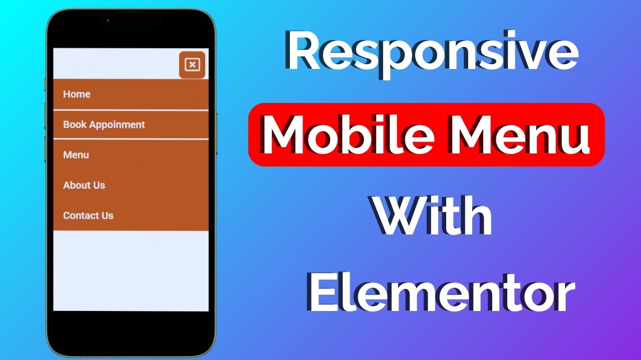 Step-by-Step: How to Create a Responsive Mobile Menu in WordPress Using Elementor