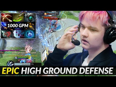 Yatoro INTENSE Game against EURUS - CRAZY High ground Defense