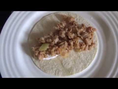 Tacos De Carne De Soya Estilo Usa