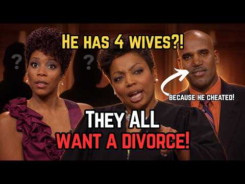 Man’s Four Wives Seek Divorce After Discovering His Secret Relationships!