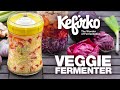 Easily Ferment Any Vegetable With This Amazing Tool KEFIRKO Veggier Fermentor