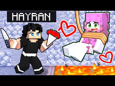 ÇILGIN ERKEK HAYRANIM BENİ KAÇIRDI - Minecraft