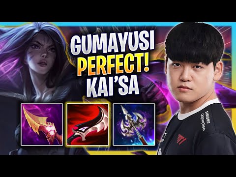 GUMAYUSI PERFECT GAME WITH KAI'SA! - T1 Gumayusi Plays Kai'sa ADC vs Varus! | Season 2023