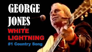 GEORGE JONES - White Lightning - Live!