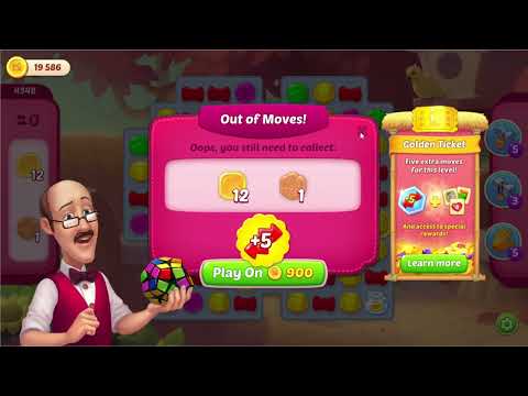 Homescapes🏠: Beat Level 4348~4349 (Android | iOS) - Gameplay Walkthrough