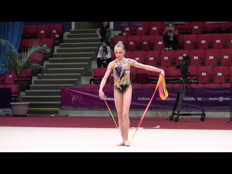 Anna Popova RUS Russian RG Federation Ribbon Irina Deleanu Cup 23 May 2021