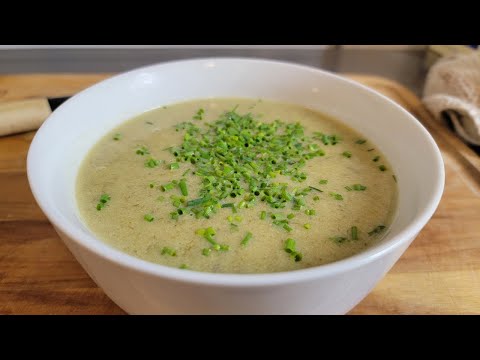 just a simple and easy potato leek soup recipe