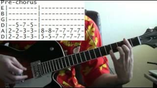Filter Stuck In Here Guitar Lesson Chords &amp; TAB Tutorial