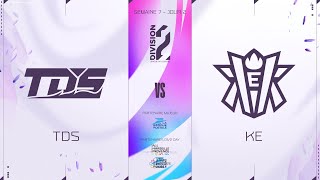 LFL Division2 Summer Split - W7D2 - TDS vs KE