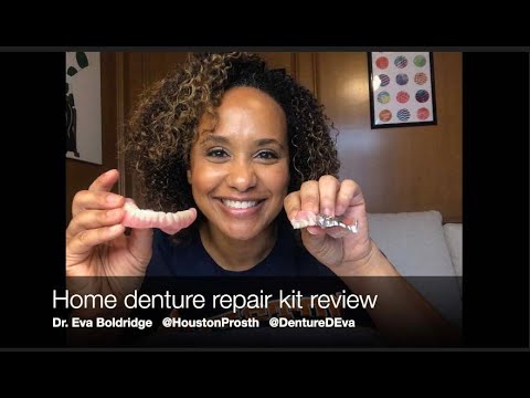 At Home Denture Repair Tutorial Full Video