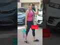 Dhvani Bhanushali Coming Out After Workout