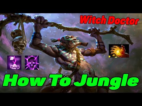 DoTa 2 How To Jungle Witch Doctor Patch 7.29 fast midas