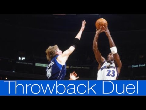 Dirk Nowitzki vs Michael Jordan Full Highlights 02.23.2003 - 59 pts combined