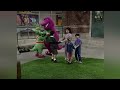 Barney Song Saying Be Careful Means I Love You Safety First