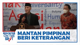 Para Mantan Pimpinan KPK Beri Keterangan di Komnas HAM