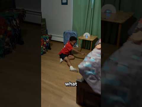 Mom catches son looking under bed #shorts