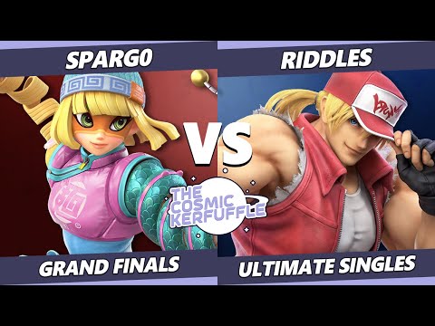 Cosmic Kerfuffle SSBU GRAND FINALS - XTR | Spargo (Cloud, Min Min) Vs EMG | Riddles (Terry) Ultimate