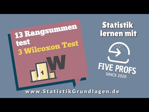 13.3 Rangsummentest für Ordinaldaten | Wilcoxon Test