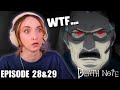 WHAT Chief Yagami Death Note Episode 28 29 REACTION DISCUSSION