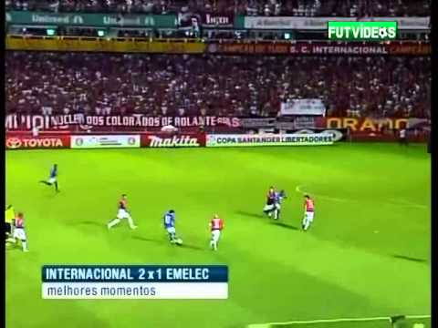 Internacional 2 x 1 Emelec - Copa Libertadores 2010