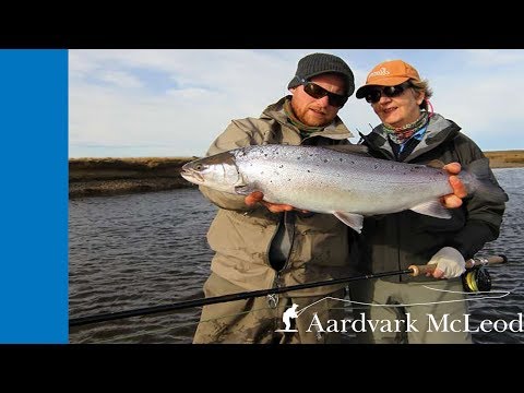 Sea trout fishing at Kau Tapen & Villa Maria Lodges on the Rio Grande, (TDF) Argentina.