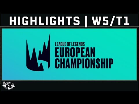 Broadcast Highlights: LEC Spring Split | Woche 5, Tag 1 [GER]
