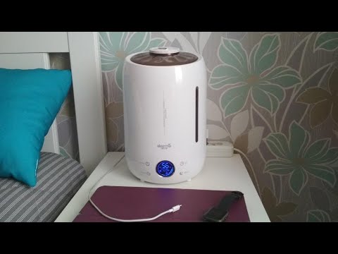 Drėkintuvas- kvapų difuzorius Deerma video