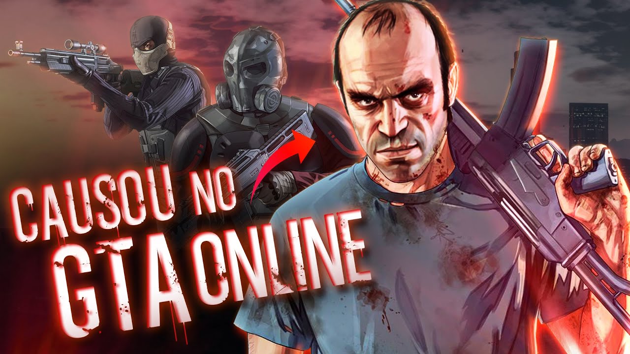 Cenas HILÁRIAS do Trevor no GTAV Online - Dublado PT-BR