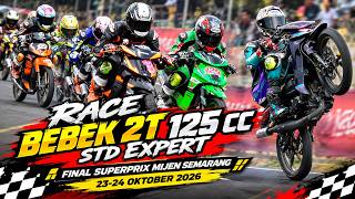 Download lagu Race Bebek 2T 125 cc Std Expert | Final Superprix Mijen Semarang | 23-24 Oktober 2026 mp3 Download lagu Race Bebek 2T 125 cc Std Expert | Final Superprix Mijen Semarang | 23-24 Oktober 2026 mp3