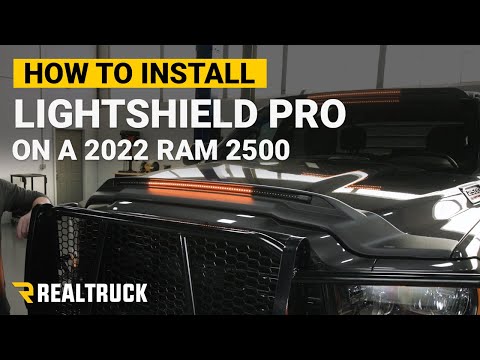How to Install Husky Liners® Aeroskin® Lightshield™ PRO Hood Protector on a 2020 RAM 2500