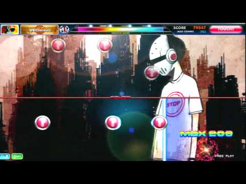 DJMAX Technika2 - Crew Race Club Mixing HeartBeat Set 3. Stop HD