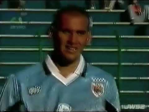 Eliminatorias Mundial 1998: Uruguay 5-3 Ecuador (16/11/1997). Narración y comentarios en español.
