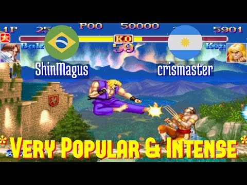 FT10 @ssf2xjr1: ShinMagus (BR) vs crismaster (AR) [Super SF II X ssf2x ssf2 Fightcade] Jan 6