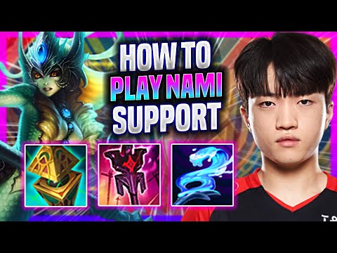 LEARN HOW TO PLAY NAMI SUPPORT LIKE A PRO! - T1 Keria Plays Nami Support vs Lulu! | Preseason 2023