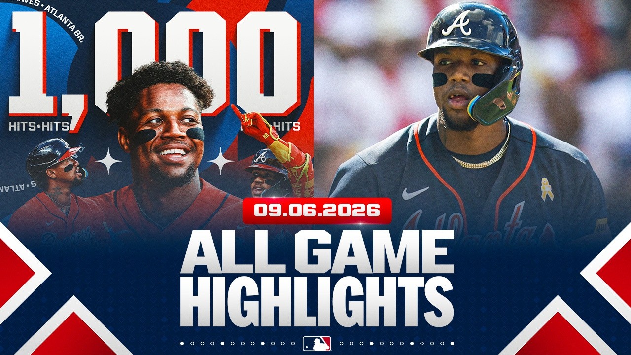 Highlights from ALL GAMES on 9/6 (Ronald Acuña Jr.'s 1,000th career MLB hit was EPIC and MORE!)