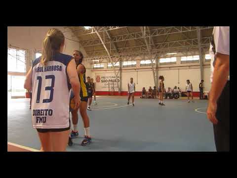 Zumbi dos Palmares X Direito FMU   III Camp  Basquete Fem    2018   Interatléticas