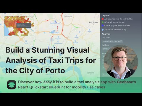 Geobase Taxi Analysis Blueprint Tutorial