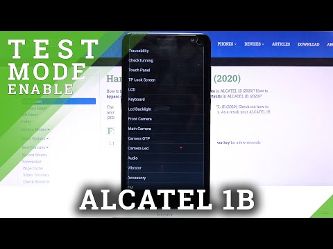 How to Enable Test Mode in ALCATEL 1B – Test Device