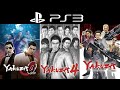 All Yakuza Ryu Ga Gotoku Games On PS3