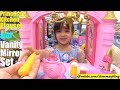 Disney Princess Kitchen Cooking Playset And Little Girls Pink Vanity Mirror Set Hulyan And Maya