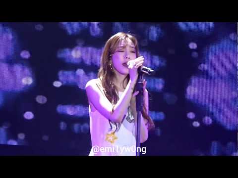 180520 Rain Taeyeon 태연 Wonder K Concert in Hong Kong fancam