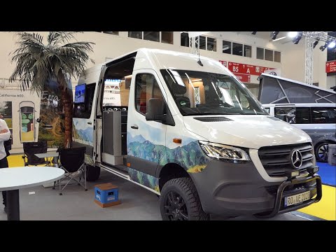 Wohnmobil-Ideen von VanEssa mobilcamping in Mercedes Sprinter 4x4 - f.re.e 2020 free - Fahrzeugumbau