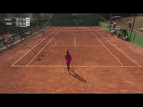 W35 Piracicaba- 🇧🇷1R(Q) 🇵🇪 Romina Ccuno (824 WTA) d.  🇧🇴 Noelia Zeballos  (642 WTA) 3-6/7-6(5) y 7-5