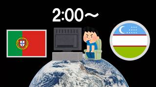 【W杯】ポルトガルVSウズベキスタンでSIUUUUUUUUUUUUUしなきゃ寝れない