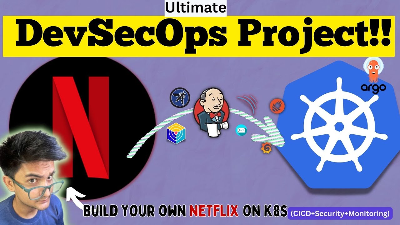 DevSecOps Pipeline Project: Deploy Netflix Clone on Kubernetes