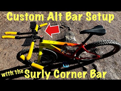 Surly Corner Bar | Drop Bars for Mountain Bikes | Aero Salsa Beargrease | Fat bike