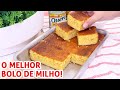 Bolo de Milho com Coco Ralado: Receita Fácil e Deliciosa